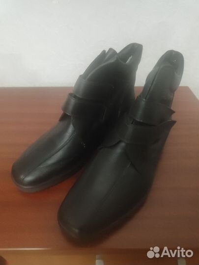 Полусапожки женские натуральная кожа 42 размер