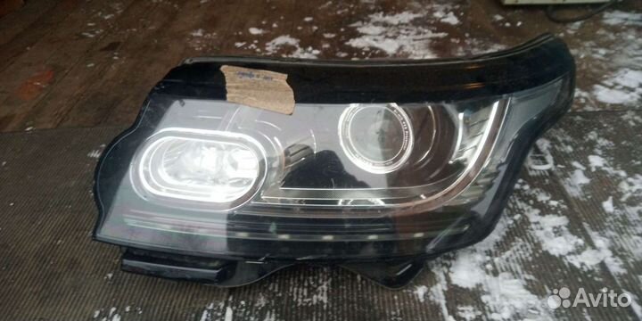 Фара левая lend rover range rover