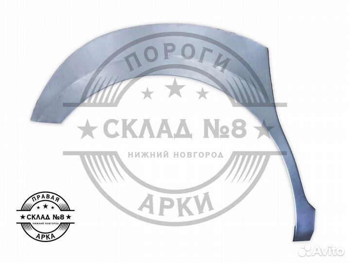 Ремонтная арка Citroen Berlingo 2