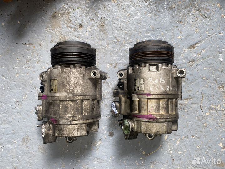 Компрессор кондиционера Х5, Е53