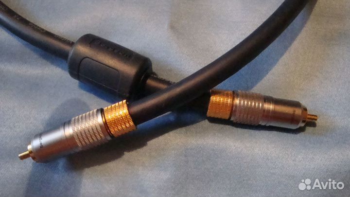 Коаксиальный цифровой межблочный кабель - 1 м