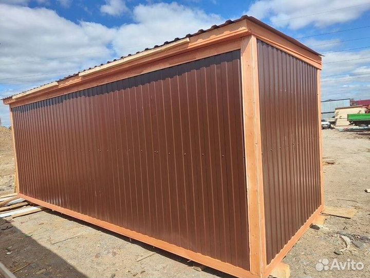 Новые деревянные бытовки с рассрочкой до 12 месяцев