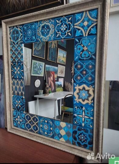Зеркало ручная работа роспись