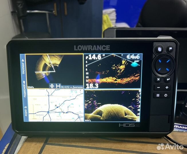 Картплоттер lowrance HDS-9Live + AI 3 in 1