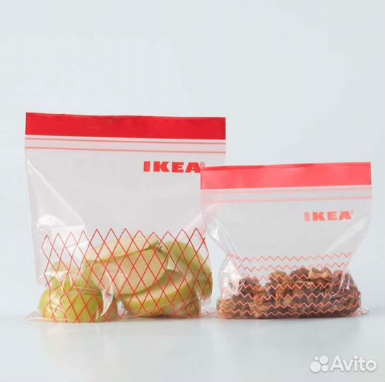 Пакеты IKEA Истад набор 60 шт
