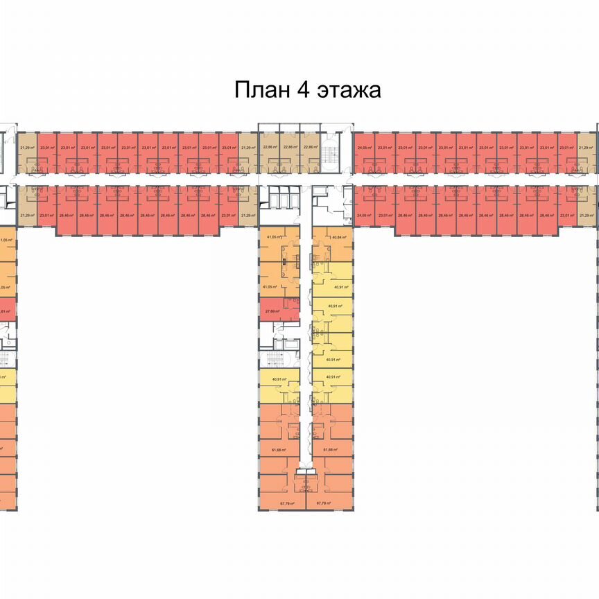 Апартаменты-студия, 27,7 м², 4/24 эт.