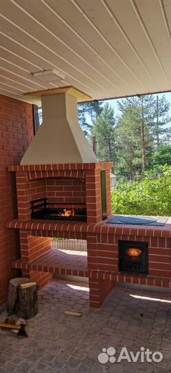 Модульная печь из кирпича