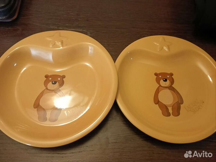 Набор детской посуды керамика