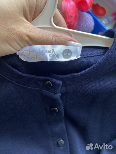 Кардиган в школу