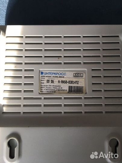 Adsl-модем Web Stream icxdsl 5633 E в неизвестном