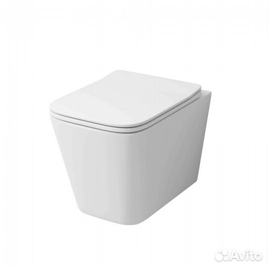 Инсталляция, клавиша золото мат+унитаз GR-4441S G