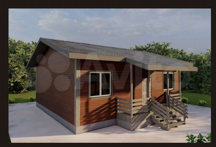 Дом 100 м² на участке 10 сот.