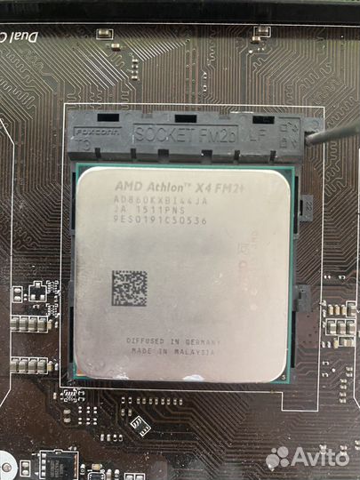 Процессор Amd athlon x4fm2+ (+ материнская плата)