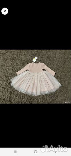 Платье для девочки 80 размер