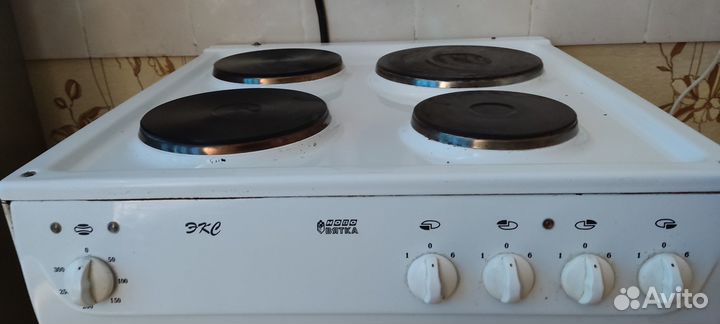 Электроплита с духовкой б/у