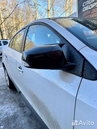 Накладка на зеркала рено меган 2