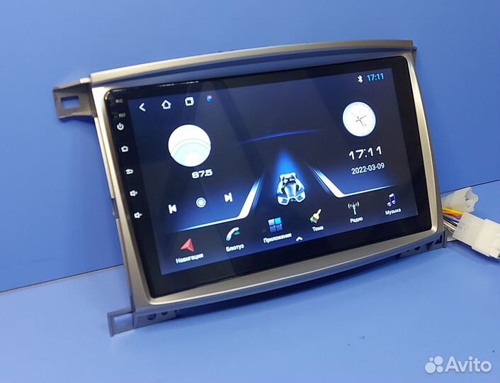 Магнитола android Toyota Land Cruiser 03-07 DSP