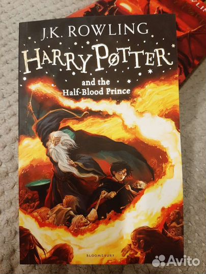 Серия книг о Гарри Поттере на английском