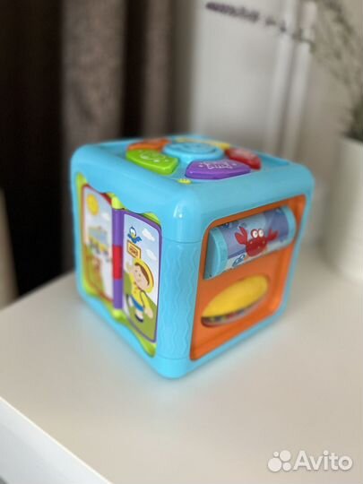 Развивающий кубик музыкальный