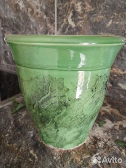 Горшок для цветов керамика большой