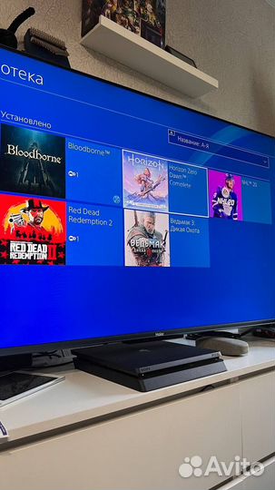 Sony playstation 4 slim 500gb (+несколько игр)