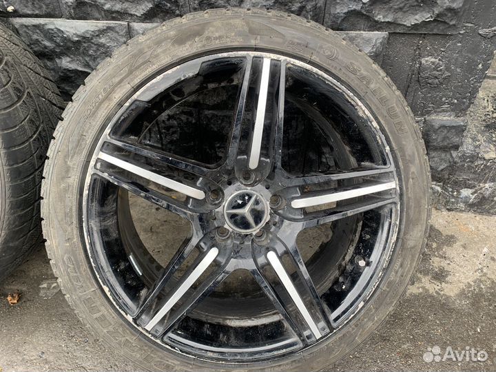 Колеса r18 лето/зима на Мерседес