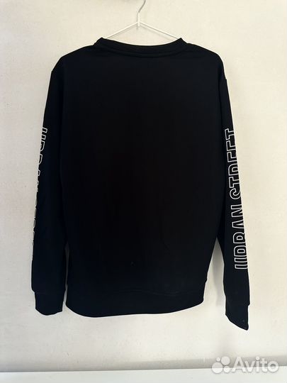 Мужской черный свитшот S