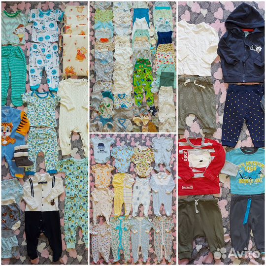 Сумка вещей для новорождённого мальчика от 0-74