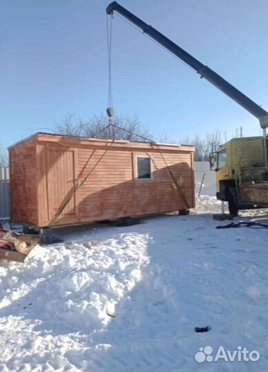 Бытовка от производителя с отделкой