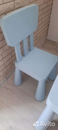 Детский стол и стул IKEA