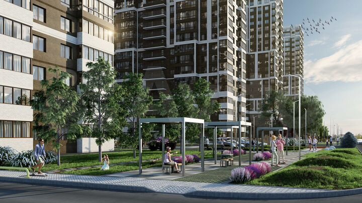 3-к. квартира, 71 м², 14/22 эт.