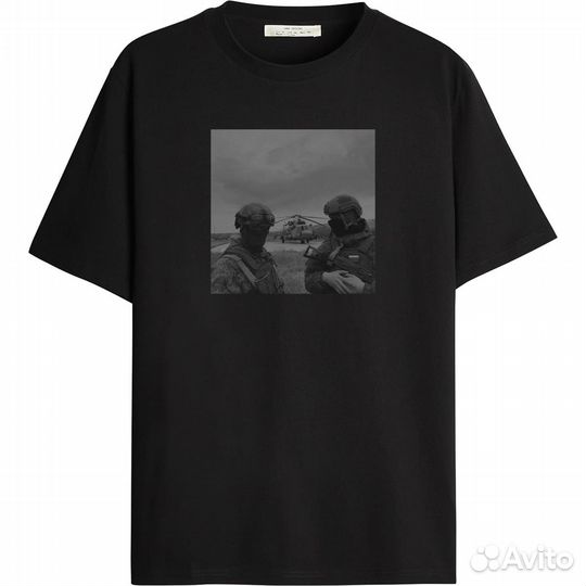 Футболка с принтом