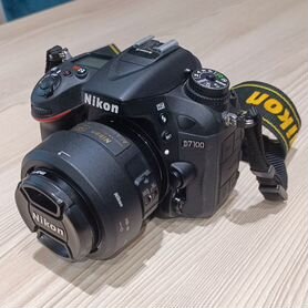 Зеркальный фотоаппарат Nikon D7100 с оборудованием