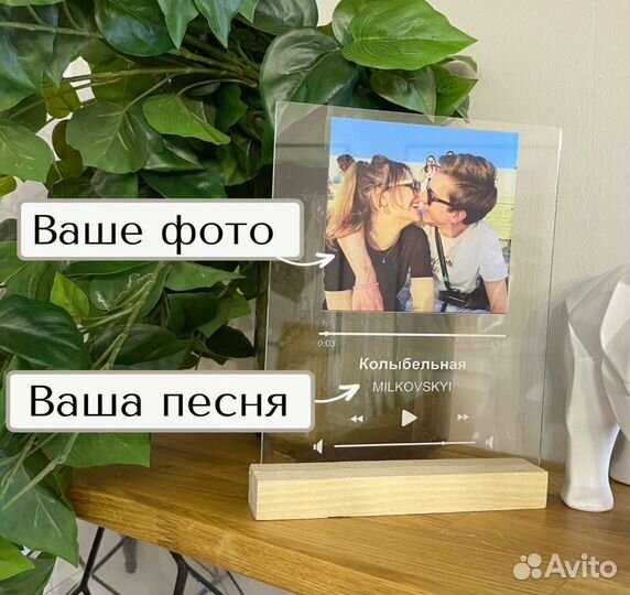 Фото с рамкой / Лучший подарок