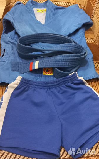 Кимоно для самбо детское размер 38