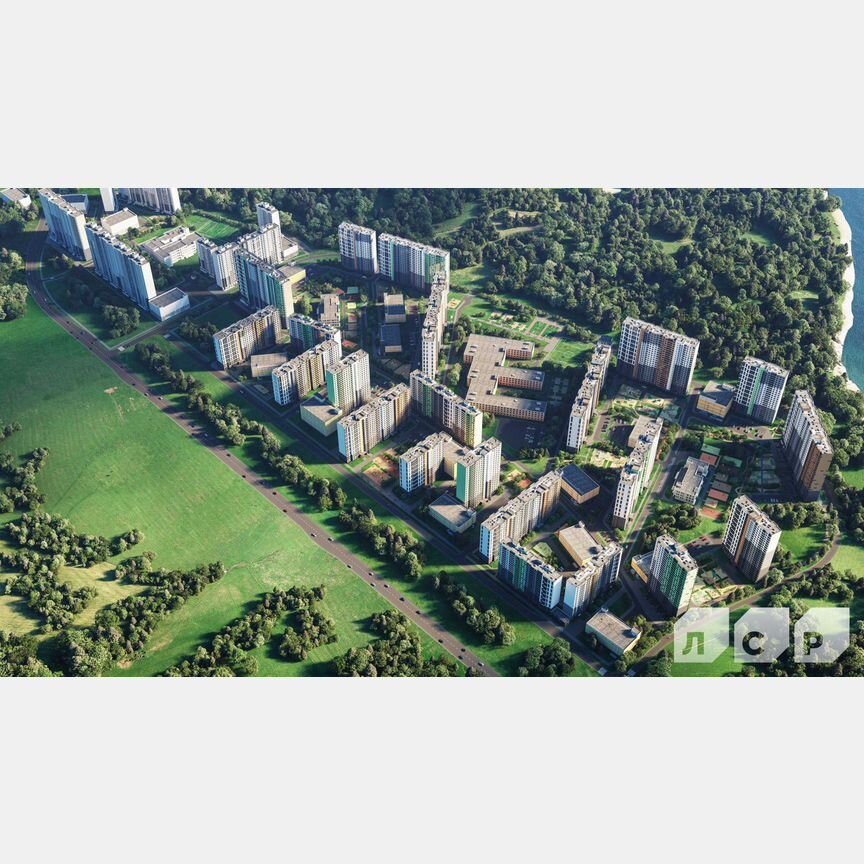 2-к. квартира, 44,3 м², 22/25 эт.