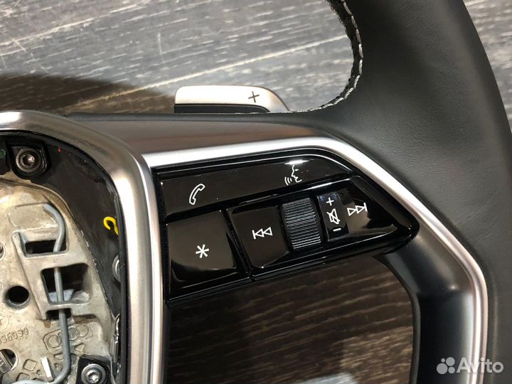 Руль Audi B9 C8 D5 подогрев лепестки