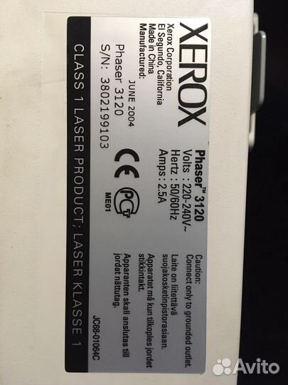 Принтер лазерный Xerox 3120