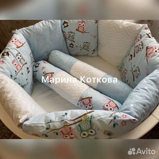 Бортики в кроватку