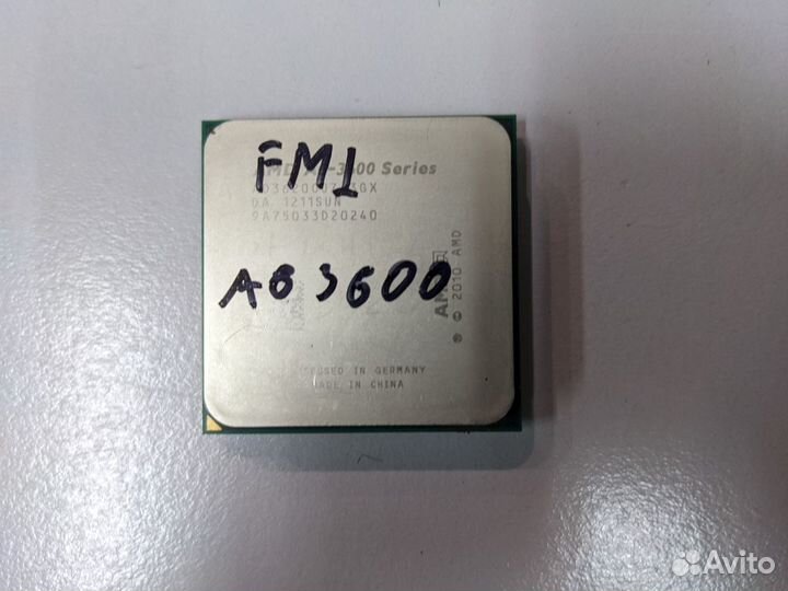 Socket FM1 AMD A6-3600 Llano Quad-core
