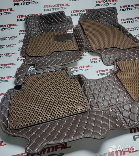 3D 5D коврики из экокожи для Toyota RAV4 RAV 4