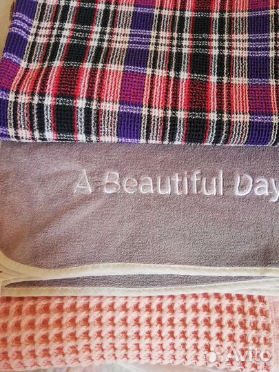 Махровые полотенца бу