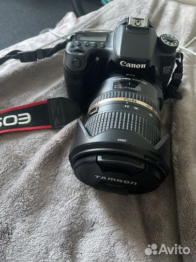 Canon EOS 70D (+объектив Tamron, вспышка, сумка)