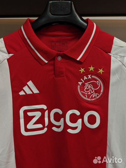 Футболка фк Аякс / Ajax 2024-2025г Домашняя, М/L