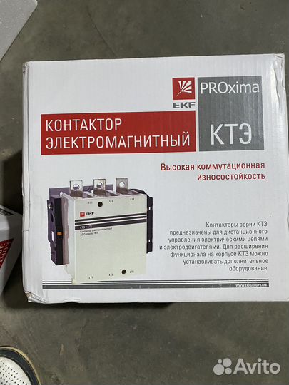 Контактор ктэ 115A 400B NO EKF PROxima