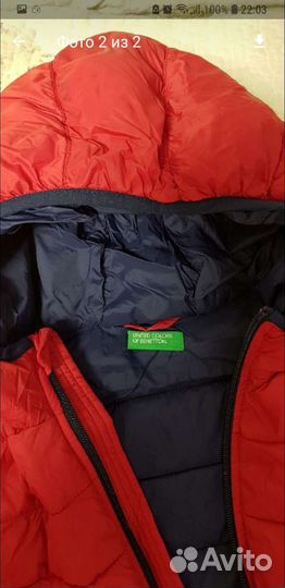 Куртка Benetton 120 см