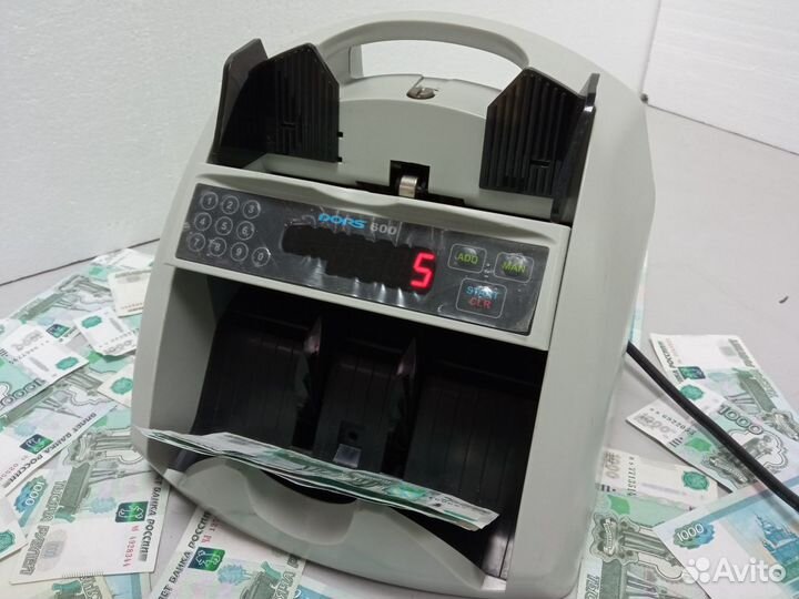 Счетчик банкнот Дорс 600 с детекцией dors