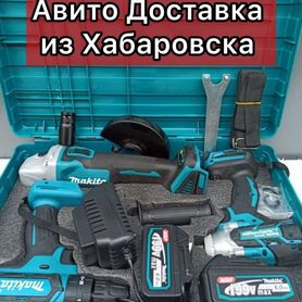 Набор аккумуляторного инструмента Makita 3 в 1