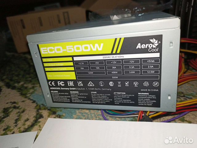 Блок питания aerocool eco 500w обзор