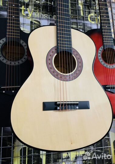 Детская гитара 3/4 классическая + чехол